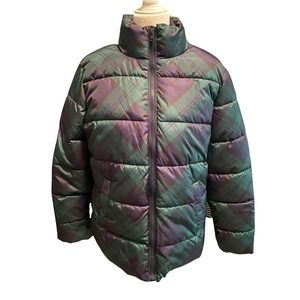 NWT Plaid Old Navy Puffer Jacket